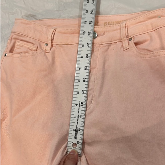 NWT Bold Elements Women's Pink Distressed Jeans - Picture 9 of 10